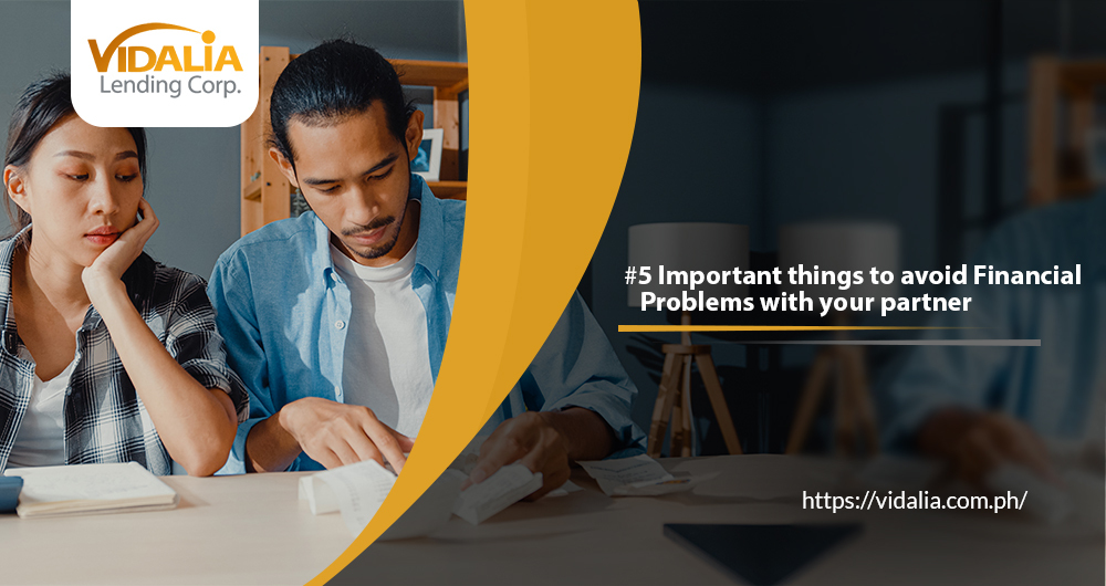 5 Important things to avoid Financial Problems with your partner