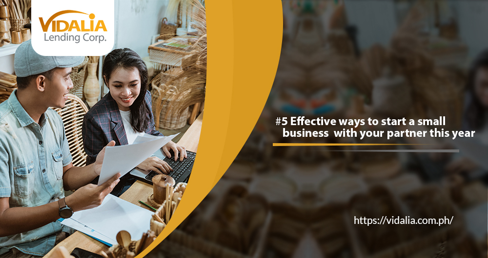 5 Effective Ways to Start a Small Business with Your Partner This Year