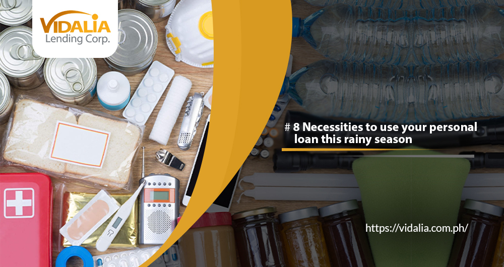 8 Necessities to Use Your Personal Loan This Rainy Season