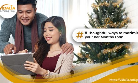 8 Thoughtful ways to maximize your Ber Months Loan