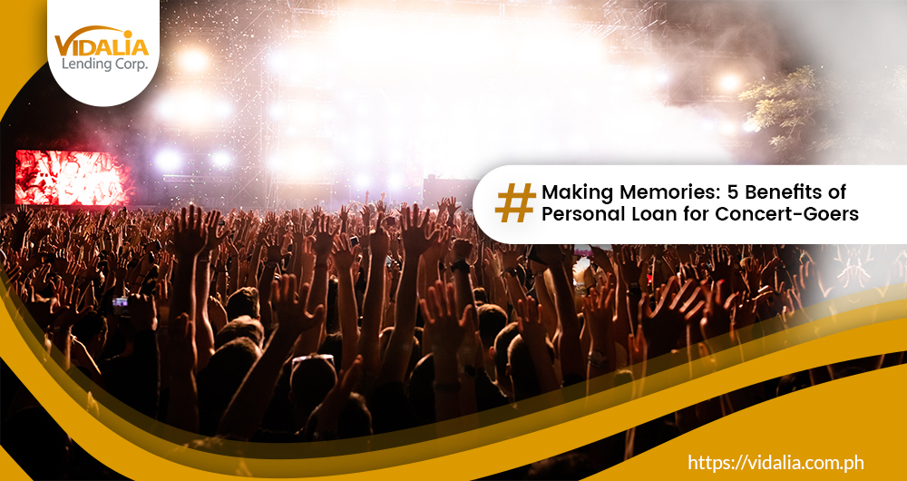Making Memories: 5 Benefits of Personal Loan for Concert-Goers