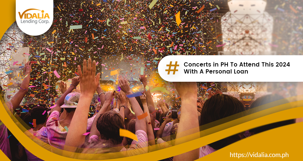 Concerts in PH To Attend This 2024 With A Personal Loan