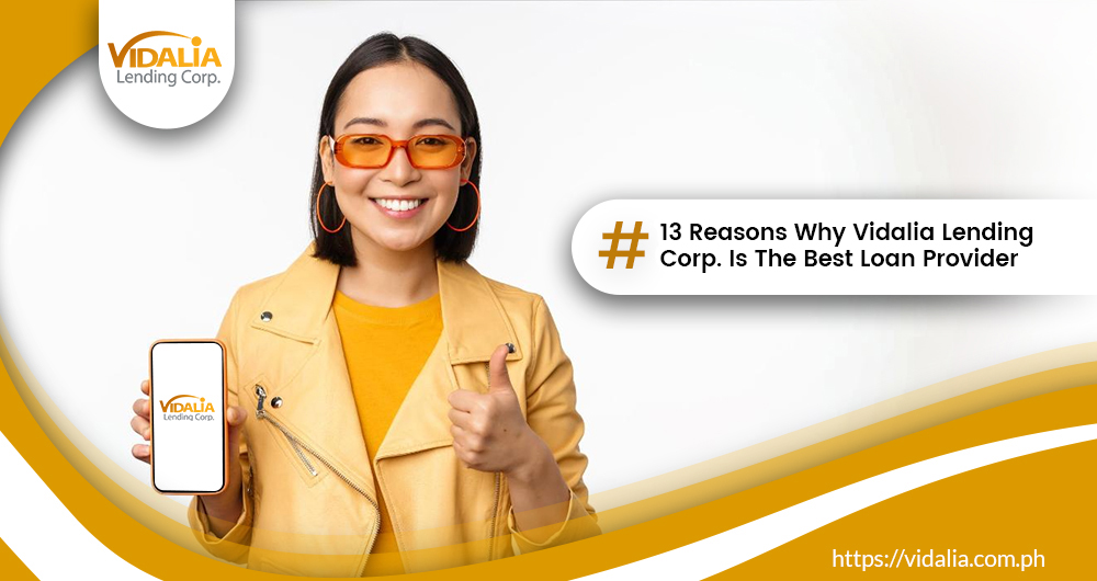 13 Reasons Why Vidalia Lending Corp. Is The Best Loan Provider